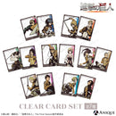 【2次受注】『進撃の巨人』アニ＆ユミル　クリアカード2枚セット