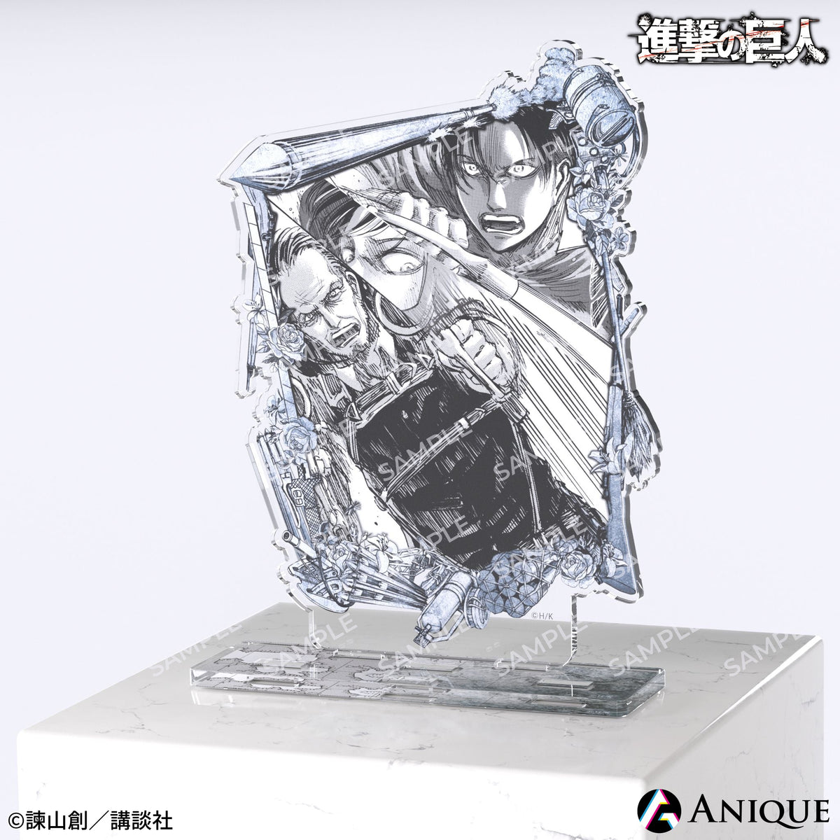 EC限定『進撃の巨人』エスクリコラボ BIGアクリルスタンド