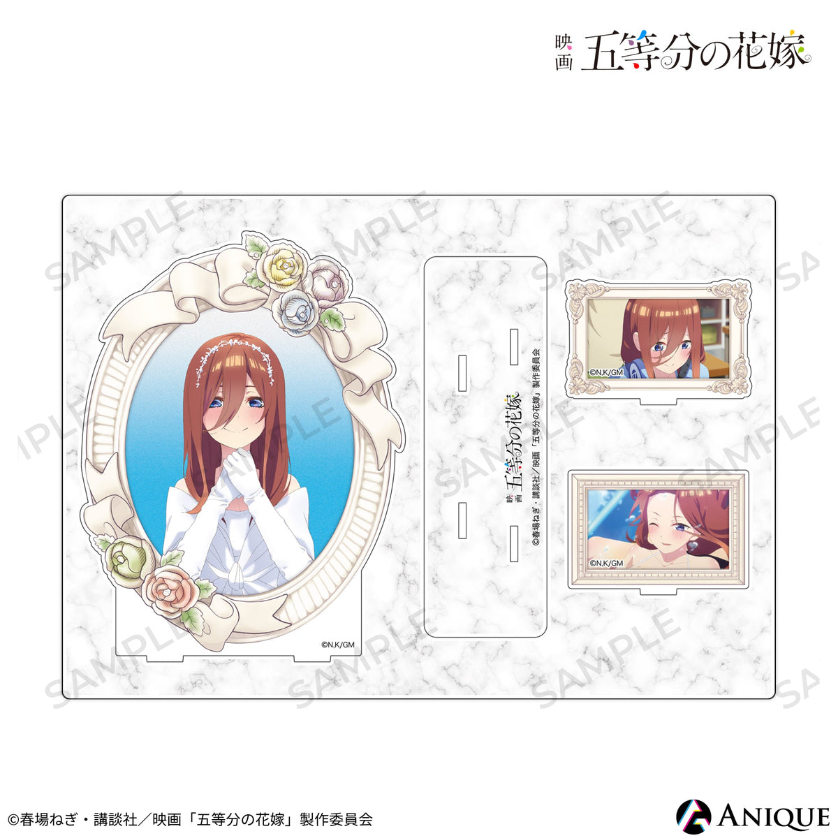 三玖 ウェディングジオラマアクリルスタンド｜アニメシリーズ『五等分