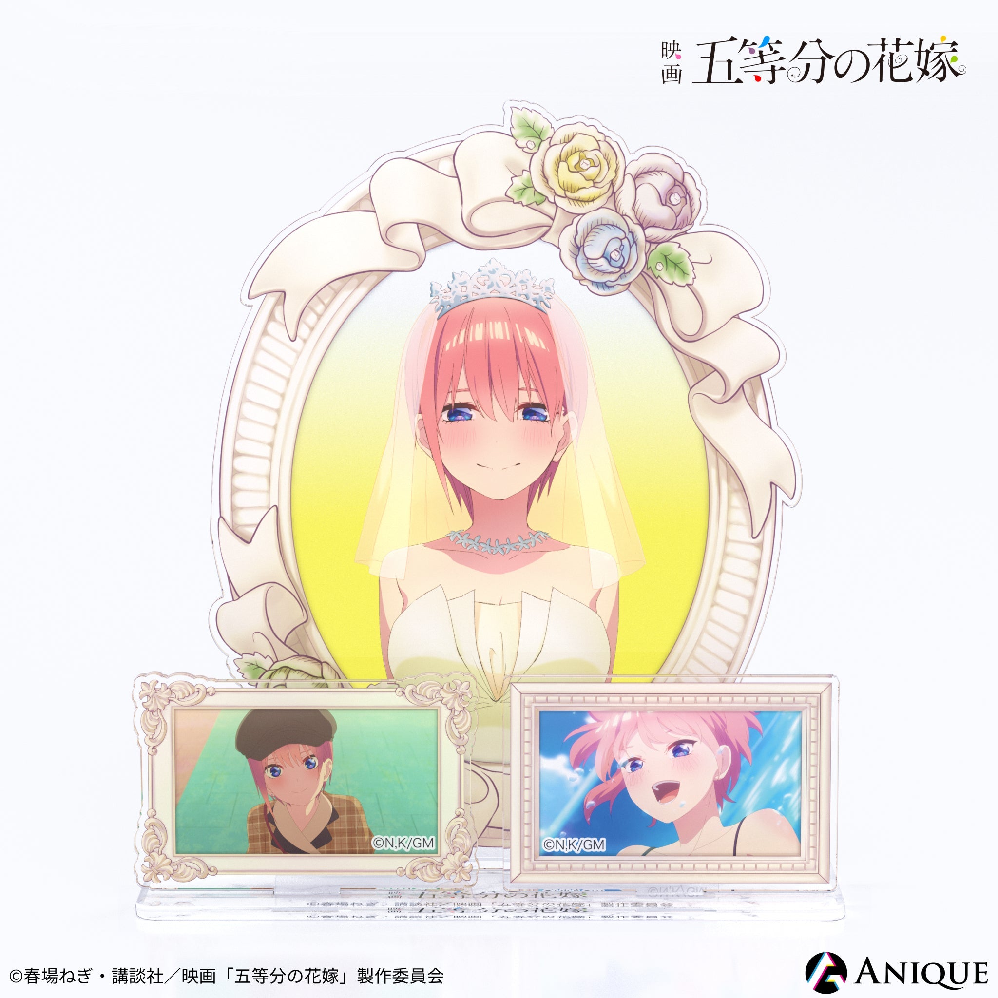 新品未開封 中野四葉 アクリルブロック 五等分の花嫁 ANIQUE