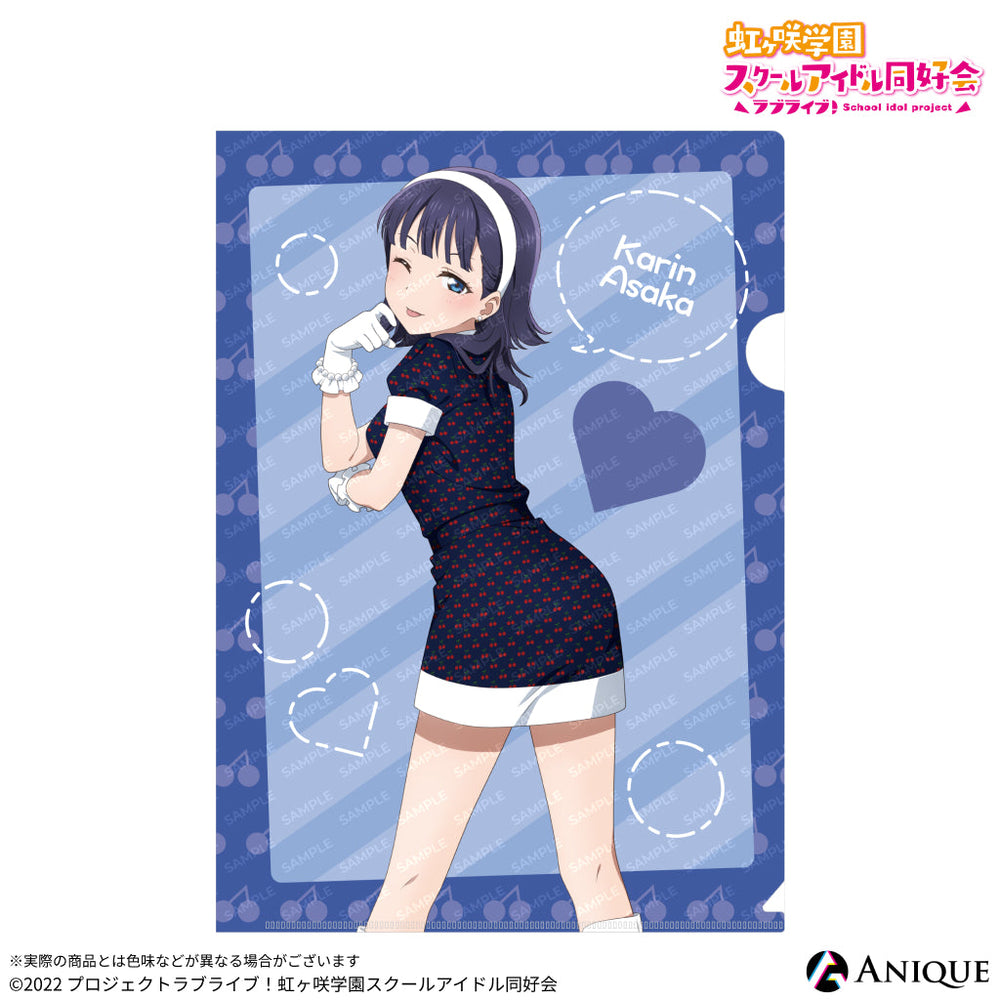 虹野ゆめ　クリアファイル Anique Shop JAPAN