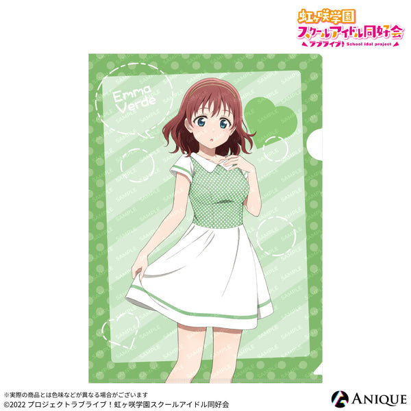 ラブカ ラブライブ EMMA VERDE サイン ラブライブ！スクールアイドルフェスティバル ALL STARS ルーム