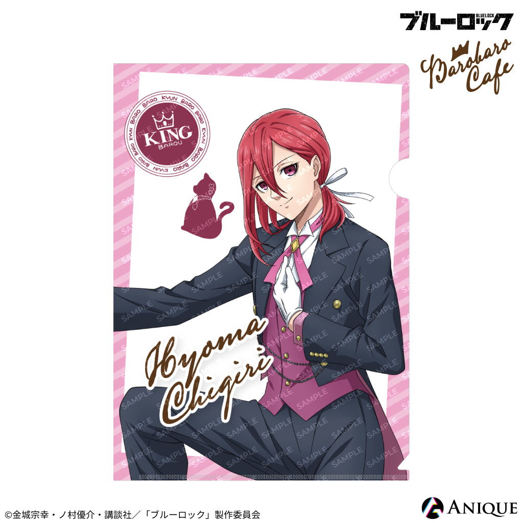 『ブルーロック』千切 豹馬 描き下ろしクリアファイル|TVアニメ『ブルーロック』ばろばろカフェ|アニメ漫画グッズならAniqueShop