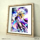 【受注生産】【再販】『モンスターストライク』 オンラインアート展限定 記念額装絵 ルシファー（灸場メロ氏）