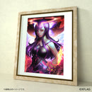 【受注生産】【再販】 『モンスターストライク』 オンラインアート展限定 記念額装絵 マナ・アニマ（wataboku氏）