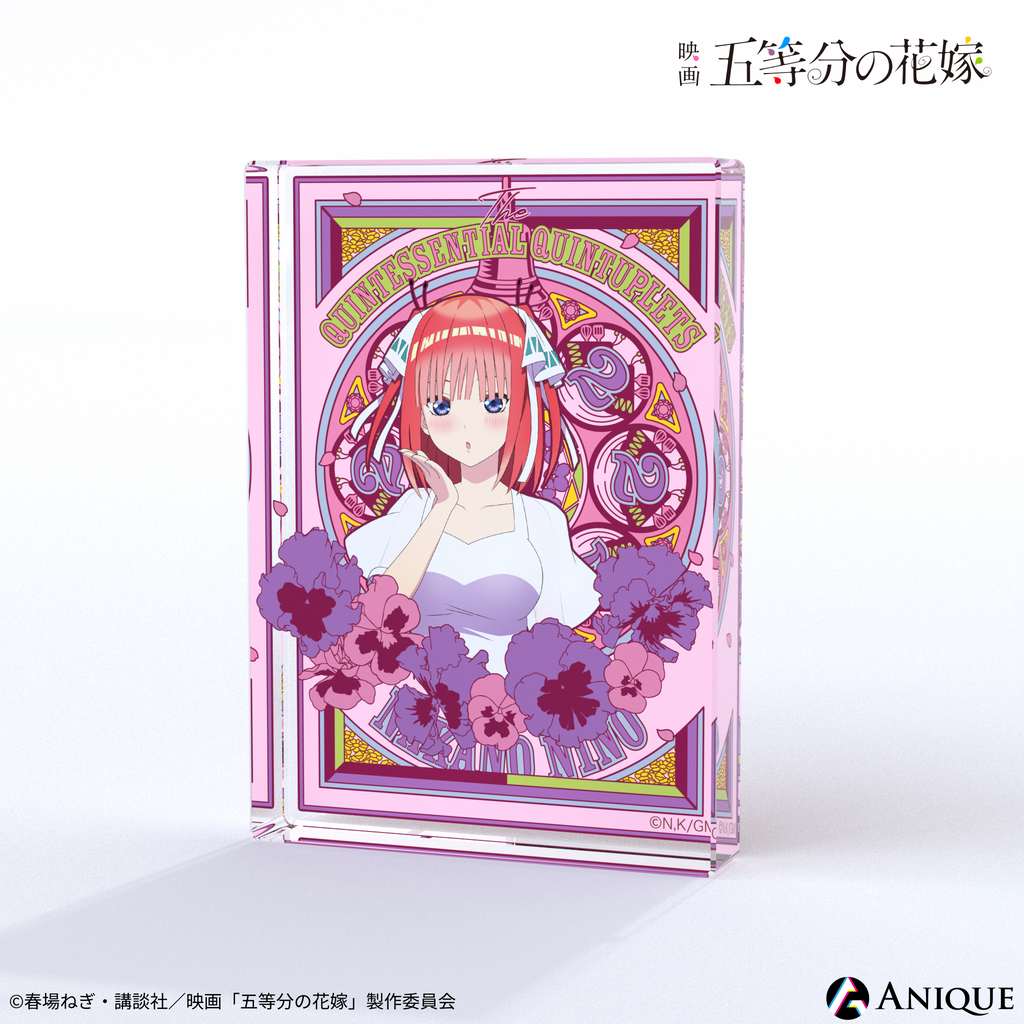 五等分の花嫁 名場面 アクリルブロック オブジェ 全6種 五等分の花嫁 名場面 アクリルブロック オブジェ 全6種