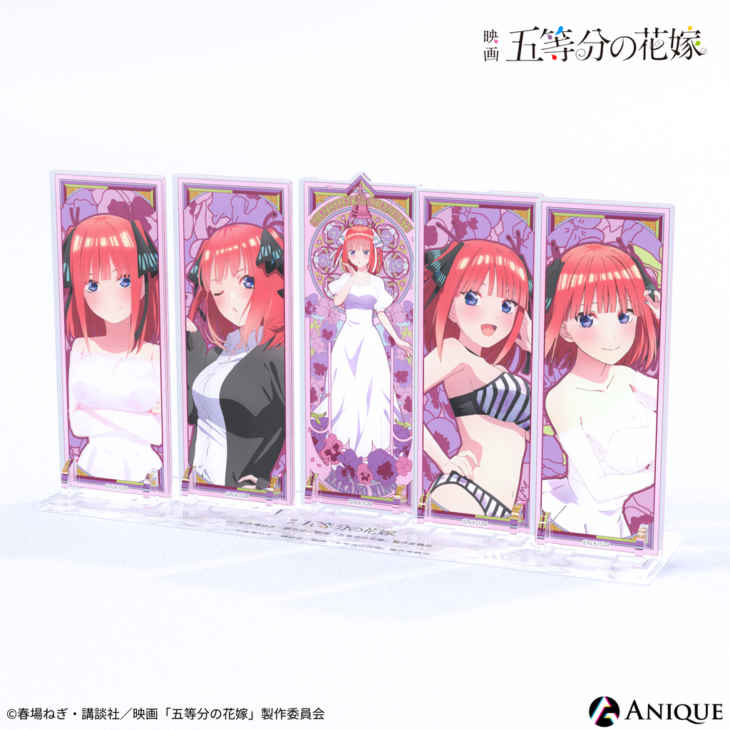 中野二乃 ジオラマアクリルステンド|アニメシリーズ『五等分の花嫁 中野二乃 ジオラマアクリルステンド|アニメシリーズ『五等分の花嫁