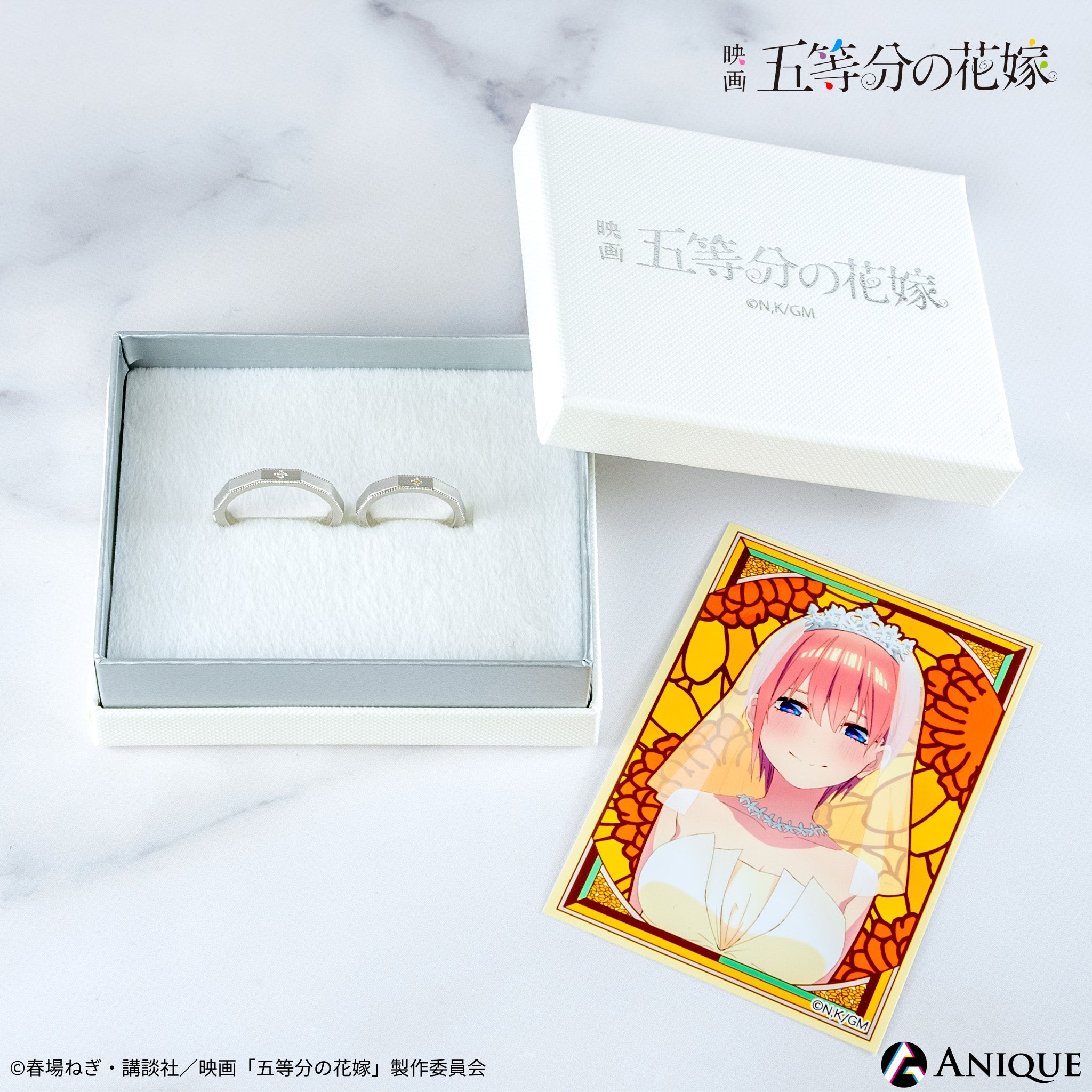 りんご飴枠 五等分の花嫁 3点セット 中野一花ちゃん＋おまけ付き 五等分の花嫁∬ Desktop Cute フィギュア 中野一花～描き下ろし