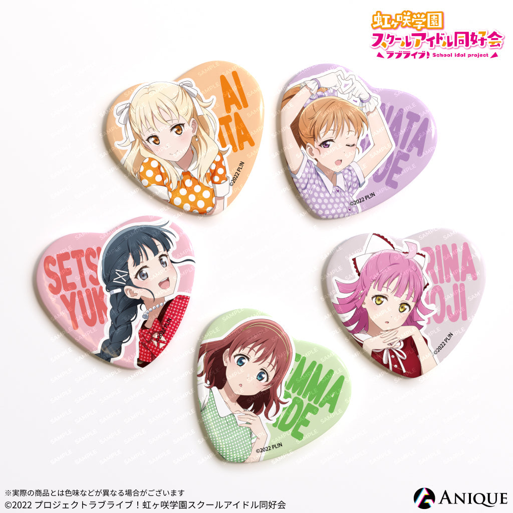 2024新商品 ラブライブ ANIPLUS 缶バッジ ピンズ・ピンバッジ・缶 ...