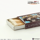 【2次受注】『進撃の巨人』リヴァイ　マッチ2個セット