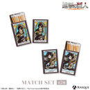 【2次受注】『進撃の巨人』リヴァイ　マッチ2個セット