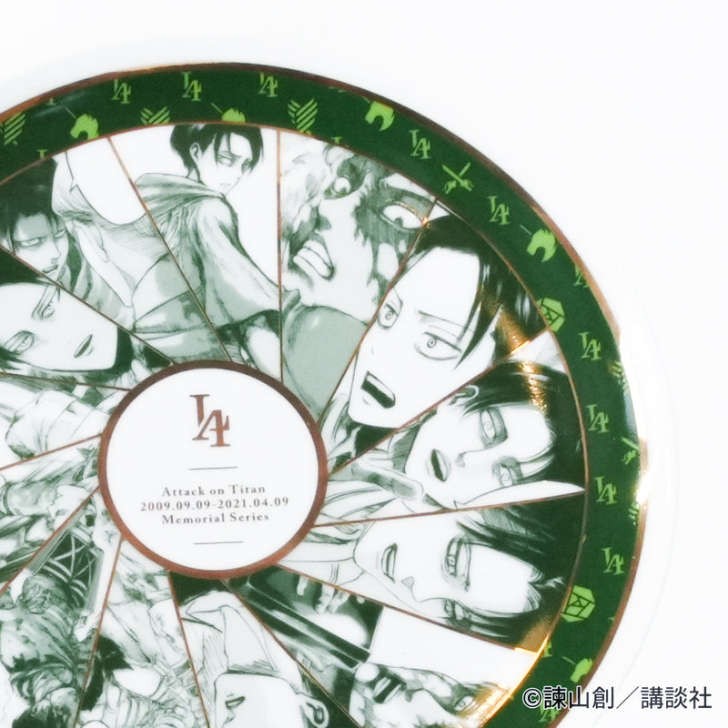 進撃の巨人 オンライン展覧会 メモリアルプレート リヴァイ