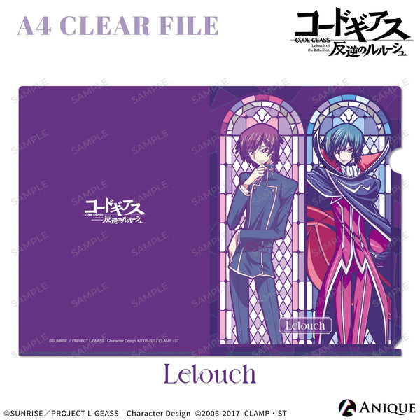 2024-25 秋冬新作  Anique Shop JAPAN クリアファイル