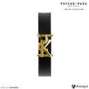 狡噛慎也 本革ロゴブレスレット