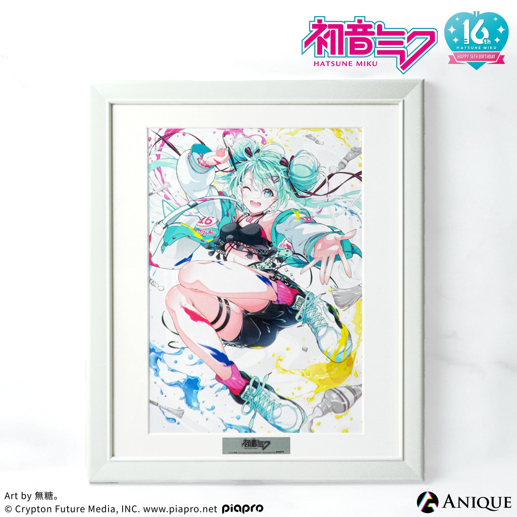 【受注販売】『初音ミク』記念額装アート