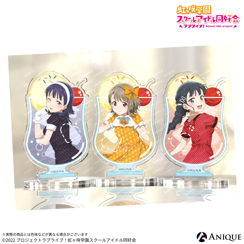 日本未入荷 ラブライブ！虹ヶ咲×JAL アクリルスタンド＆クリアファイル 