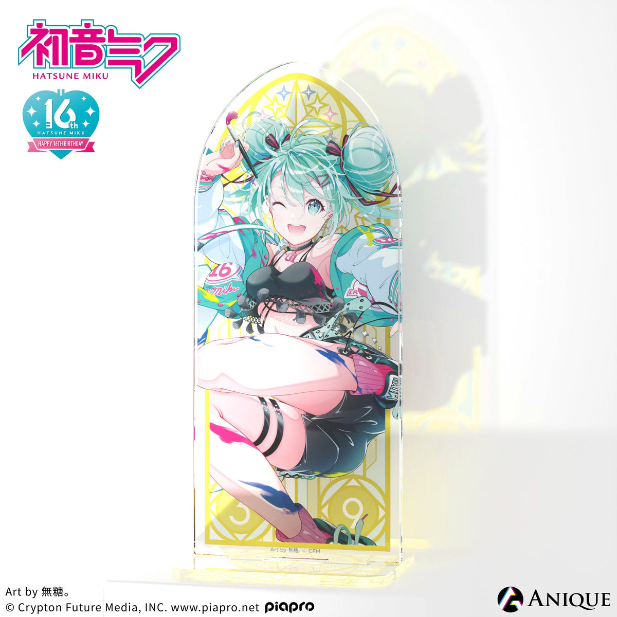 初音ミク　16th 痛バ　A3 PLAMATEA 初音ミク Happy 16th Birthday Ver.｜グッドスマイル