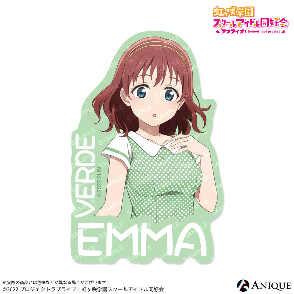 ラブカ ラブライブ EMMA VERDE サイン 虹に願いを エマ・ヴェルデ【ヴァイスシュヴァルツトレカ高価