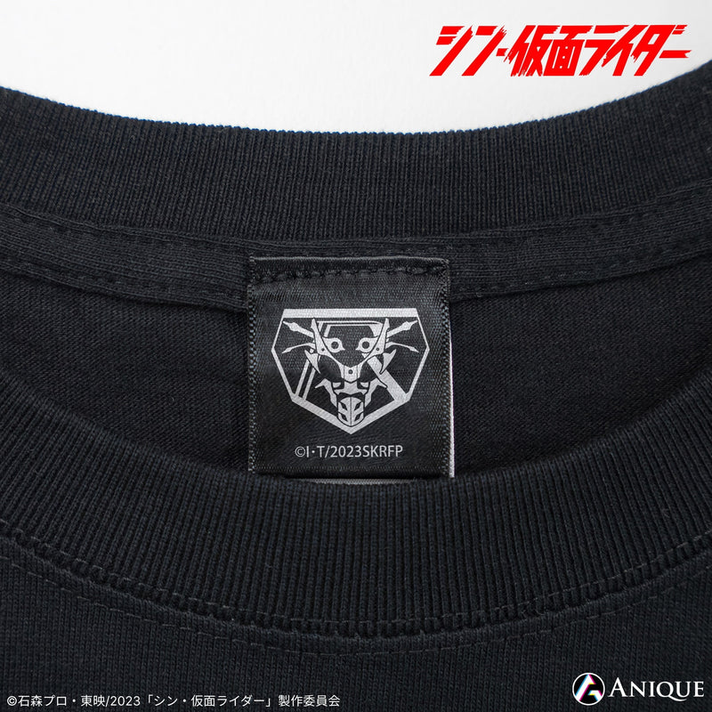 【受注生産】『シン・仮面ライダー』 Tシャツ Black（M/Lサイズ）